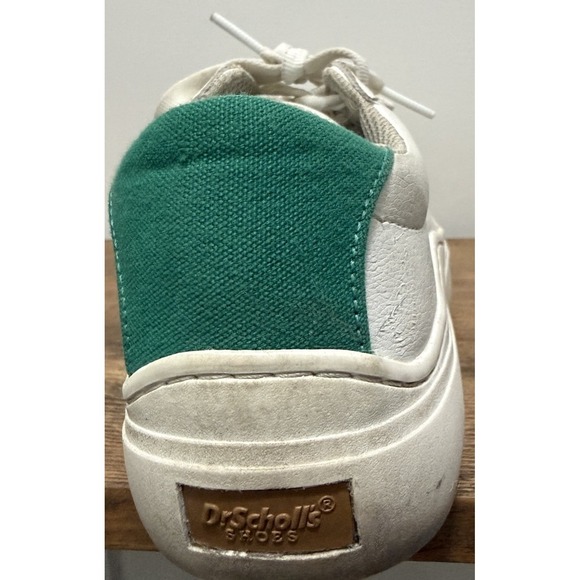 Dr. Scholl's Time Off Max Womens Shoes Sz 7 W Tennis White Leather Sneakers - Picture 6 of 11